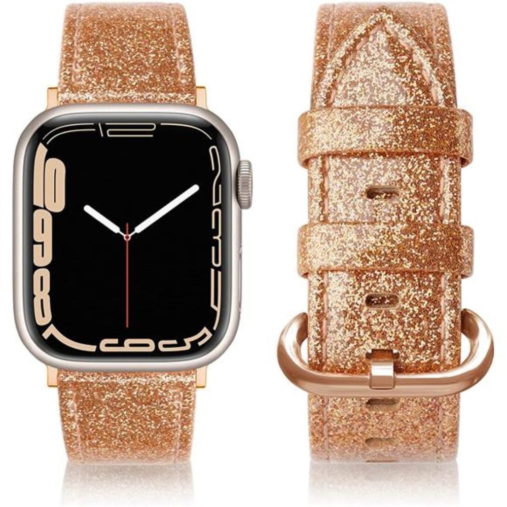NEW Rose Gold Glitter Apple Watch Band